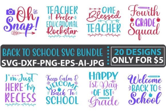 Back to School Bundle Vol.3: Your All-in-One Creative Launchpad for Busy Educators, Crafters, and Small Business Owners