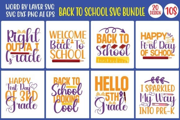 Back to School SVG Bundle VOL, 3: A Strategic Creative Asset for Modern Makers and Small Businesses