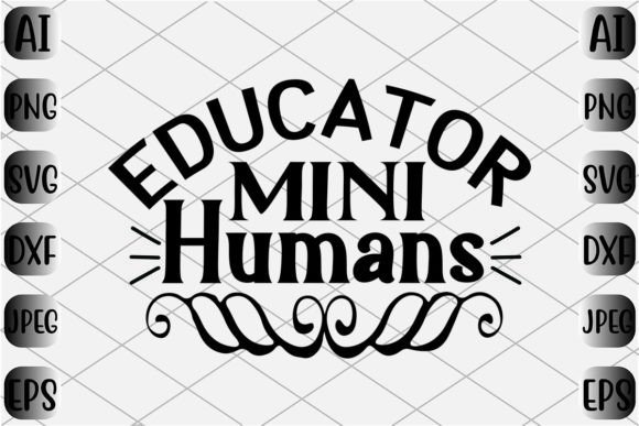 Educator Mini Humans: Back-to-School Designs That Just Work