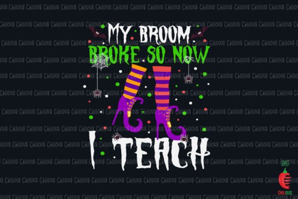 My Broom Broke So Now I Teach