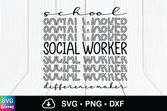 School Social Worker Svg, Teacher Svg: A Creative Resource for Educators and Designers